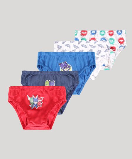 Kit-de-5-Cuecas-Infantis-PJ-Masks-Multicor-9972517-Multicor_1 Kit-de-5-Cuecas-Infantis-PJ-Masks-Multicor-9972517-Multicor_1