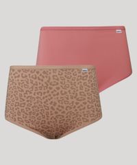 Kit-de-2-Calcinhas-Calecon-Cintura-Alta-Animal-Print-Onca-DelRio-Multicor-9987471-Multicor_1