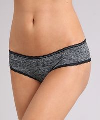 Calcinha-Feminina-Calecon-Sem-Costura-com-Renda-Cinza-Mescla-Escuro-9064607-Cinza_Mescla_Escuro_1