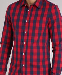 Camisa-Masculina-Slim-Xadrez-Manga-Longa-Vermelha-8897721-Vermelho_4