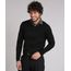 Sueter-Masculino-Basico-em-Trico-Manga-Longa-Gola-V--Preto-8464186-Preto_1