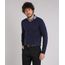 Sueter-Masculino-Basico-em-Trico-Manga-Longa-Gola-V--Azul-Marinho-8464179-Azul_Marinho_1