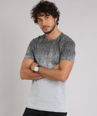 Camiseta-Masculina-Slim-Fit-Estampada-Manga-Curta-Gola-Careca-Cinza-Mescla-8760943-Cinza_Mescla_1
