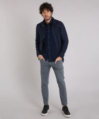 Jaqueta-Masculina-em-Trico-Gola-Alta-Manga-Longa--Azul-Marinho-8848976-Azul_Marinho_3