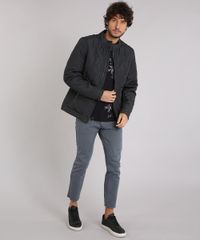 Jaqueta-Masculina-Matelasse-com-Bolsos-Chumbo-8868631-Chumbo_3