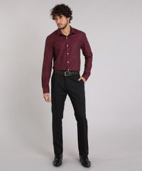Camisa-Masculina-Comfort-Manga-Longa-Vinho-9138610-Vinho_3