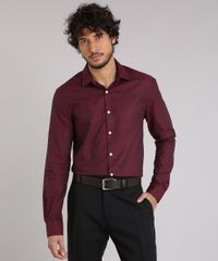 Camisa-Masculina-Comfort-Manga-Longa-Vinho-9138610-Vinho_5