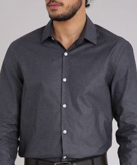 Camisa-Masculina-Comfort-Manga-Longa-Chumbo-9138610-Chumbo_4