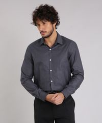 Camisa-Masculina-Comfort-Manga-Longa-Chumbo-9138610-Chumbo_5
