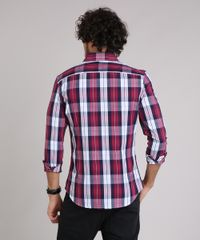 Camisa-Masculina-Slim-Xadrez-Manga-Longa-Vinho-8897334-Vinho_2