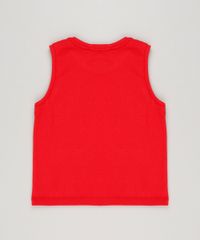 Regata-Infantil-Mickey-Gola-Careca-em-Algodao---Sustentavel-Vermelha-9191025-Vermelho_2