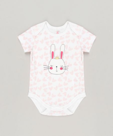 Body-Infantil-Coelho-Estampado-de-Coracoes-Manga-Curta-em-Algodao---Sustentavel-Off-White-8941203-Off_White_1
