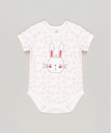 Body-Infantil-Coelho-Estampado-de-Coracoes-Manga-Curta-em-Algodao---Sustentavel-Off-White-8941203-Off_White_1