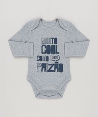 Body-Infantil--Muito-Cool-Como-Meu-Paizao--Manga-Longa-Gola-Redonda-Algodao---Sustentavel-Cinza-Mescla-8924169-Cinza_Mescla_1