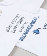 Body-Infantil--Nao-Estou-Dormindo-Estou-So-Recarregando-----Manga-Longa-Decote-Redondo-em-Algodao---Sustentavel-Branco-8924148-Branco_4
