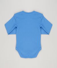 Body-Infantil--Amo-Passear-com-o-Meu-Papai--Manga-Longa-Gola-Redonda-em-Algodao---Sustentavel-Azul-8924155-Azul_2