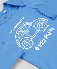 Body-Infantil--Amo-Passear-com-o-Meu-Papai--Manga-Longa-Gola-Redonda-em-Algodao---Sustentavel-Azul-8924155-Azul_4