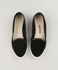 Tenis-Feminino-Moleca-Slip-On-com-Micro-Furos-Preto-9187224-Preto_4