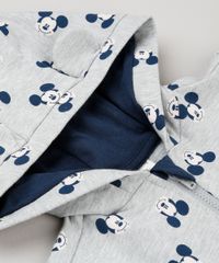 Conjunto-Infantil-Mickey-de-Blusao-com-Capuz-e-Ziper---Calca-em-Moletom-Cinza-Mescla-8949656-Cinza_Mescla_4