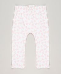 Calca-Infantil-Coelho-Estampado-de-Coracoes-em-Algodao---Sustentavel-Off-White-8941210-Off_White_2