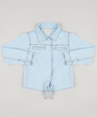 Camisa-Jeans-Infantil-com-Bolsos-e-No-Manga-Longa-Azul-Claro-9168807-Azul_Claro_1