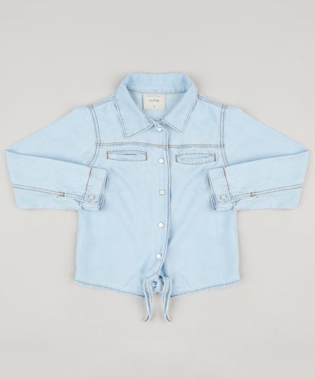 Camisa-Jeans-Infantil-com-Bolsos-e-No-Manga-Longa-Azul-Claro-9168807-Azul_Claro_1 Camisa-Jeans-Infantil-com-Bolsos-e-No-Manga-Longa-Azul-Claro-9168807-Azul_Claro_1