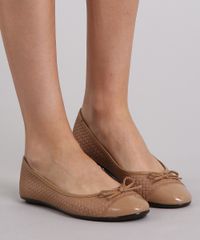 Sapatilha-Feminina-Moleca-Bico-Redondo-Tresse-com-Laco-Bege-9237392-Bege_2