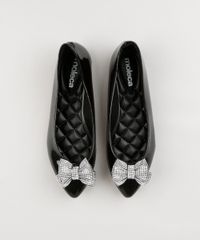 Sapatilha-Feminina-Moleca-Bico-Fino-em-Verniz-com-Laco-em-Strass-Preta-9186423-Preto_4