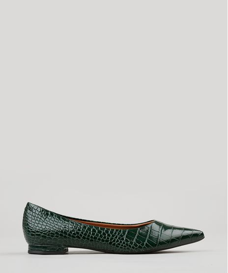 Sapatilha-Feminina-Vizzano-Bico-Fino-Texturizada-Verde-9225130-Verde_1