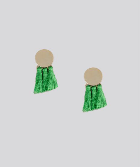 Brinco-Feminino-Brasil-com-Tassel-Verde-9218924-Verde_1