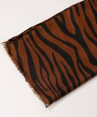 Lenco-Feminino-Estampado-Animal-Print-Zebra-Marrom-9841675-Marrom_4