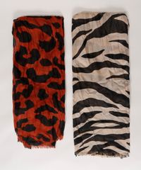 Kit-de-2-Lencos-Femininos-Estampados-Animal-Print-Multicor-9844403-Multicor_3