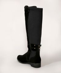 Bota-Feminina-Bebece-Montaria-Cano-Alto-e-Tachas-Salto-Baixo-Preta-9985434-Preto_5