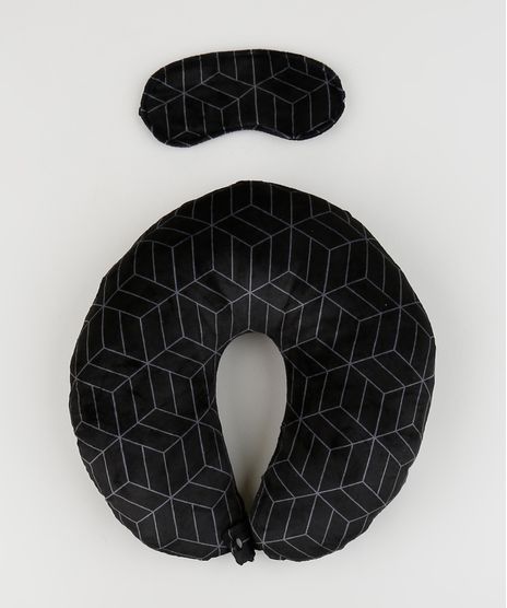 Kit-de-Apoio-de-Pescoco-Estampado-Geometrico---Tapa-Olho-Preto-9946750-Preto_1