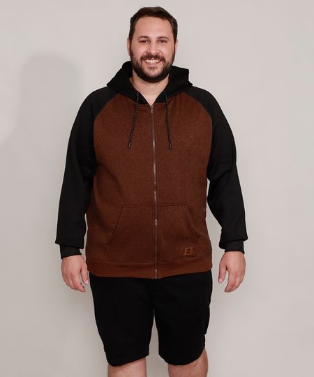 Blusao-de-Moletom-Plus-Size-Raglan-com-Capuz-e-Bolsos-Caramelo-9973677-Caramelo_1 Blusao-de-Moletom-Plus-Size-Raglan-com-Capuz-e-Bolsos-Caramelo-9973677-Caramelo_1