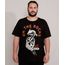 Camiseta-de-Algodao-Plus-Size--On-the-Rocks--Drink-Manga-Curta-Gola-Careca-Preta-9989052-Preto_1