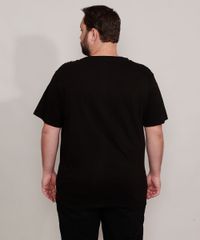 Camiseta-de-Algodao-Plus-Size--On-the-Rocks--Drink-Manga-Curta-Gola-Careca-Preta-9989052-Preto_4