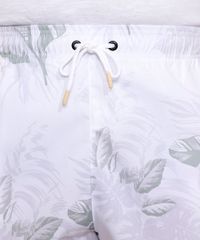 Short-Relaxed-Plus-Size-Estampado-de-Folhagem-com-Cordao-e-Bolsos-Branco-9982533-Branco_5