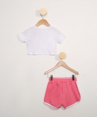 Conjunto-Infantil-Blusa-Manga-Curta-Cropped--Sports--Branca---Short-Running-Rosa-9979198-Rosa_2