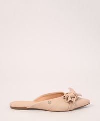 Mule-Feminino-Bico-Fino-com-No-Via-Uno-Bege-9990514-Bege_2