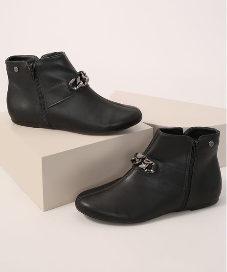 Bota-Feminina-Cano-Baixo-com-Corrente-Via-Uno-Preta-9985545-Preto_1