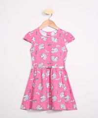 Vestido-Infantil-Estampado-Unicornios-Manga-Curta-com-Cinto-Rosa-9979191-Rosa_1