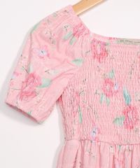 Vestido-Infantil-Longo-Estampado-Floral-Manga-Curta-Rosa-9980029-Rosa_3