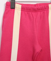 Pijama-Infantil-de-Moletom-Manga-Longa-Bailarina-Brandili-Rosa-Escuro-9984179-Rosa_Escuro_4