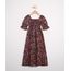 Vestido-Infantil-Longo-Estampado-Floral-Manga-Bufante-Preto-9986486-Preto_1