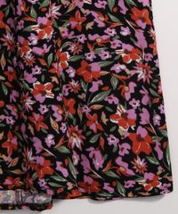Vestido-Infantil-Longo-Estampado-Floral-Manga-Bufante-Preto-9986486-Preto_4