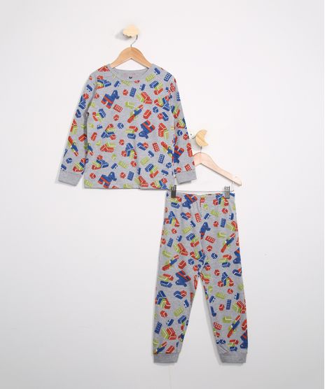 Pijama-Infantil-Manga-Longa-Estampado-Blocos-Brandili-Cinza-Mescla-9983970-Cinza_Mescla_1