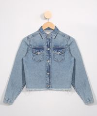 Jaqueta-Juvenil-Jeans-Cropped-com-Puidos-Azul-Medio-9989571-Azul_Medio_1