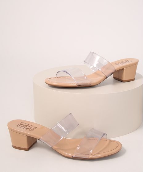 Tamanco-Feminino-em-Vinil-Salto-Medio-Bebece-Transparente-9990646-Transparente_1