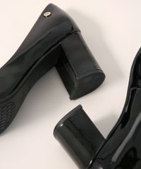 Scarpin-Feminino-Bico-Redondo-Salto-Medio-Grosso-Via-Uno-Preto-9990759-Preto_3